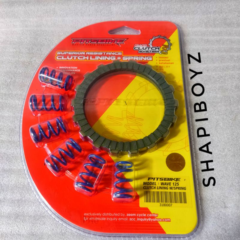 Pitsbike clutch lining with spring wave125, Xrm125 | Shopee Philippines
