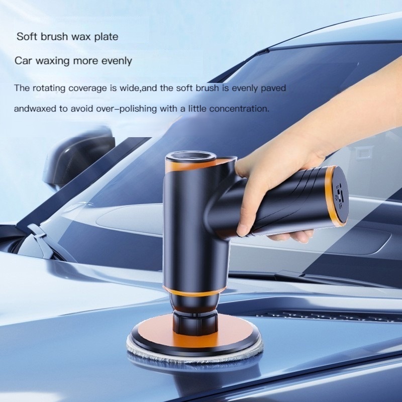 100W Polishing Machine Portable Car Wax Polisher Buffing Machine ...