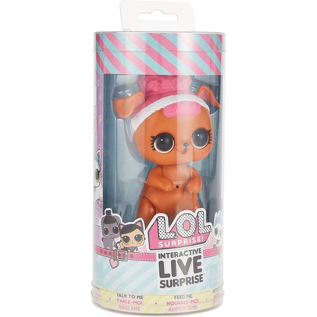 LOL Surprise Interactive Live Surprise Pet Fuzzy Fan/Bunny Hun/Hoops D ...