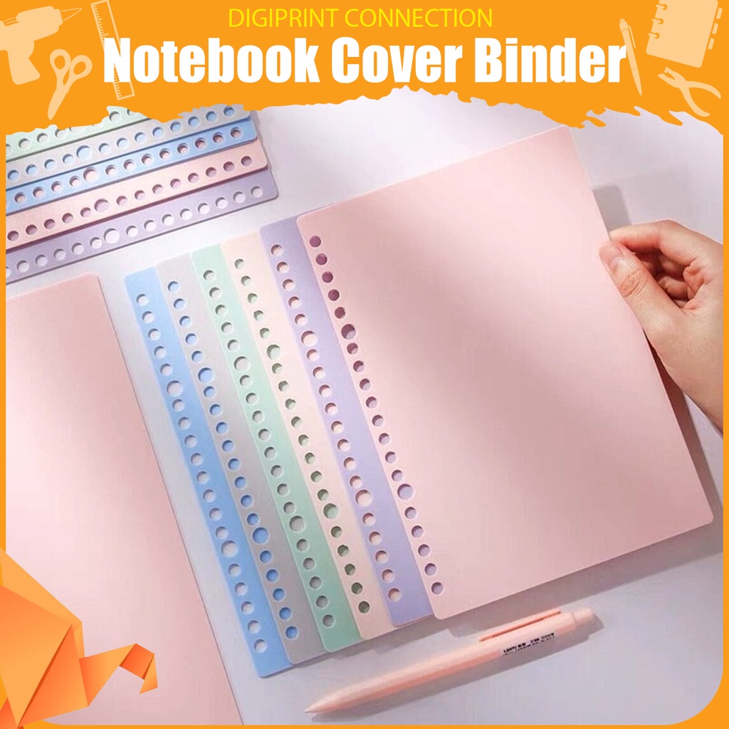 Binding Cover Notebook Binder 2sheets A4 / B5 / A5 Hard Cover Refillable Covers Shopee Philippines