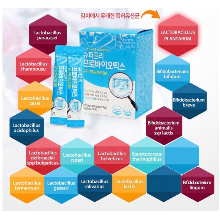 Super Pre-Probiotics 2g X 30sticks For Whole Family / 17 Premium ...