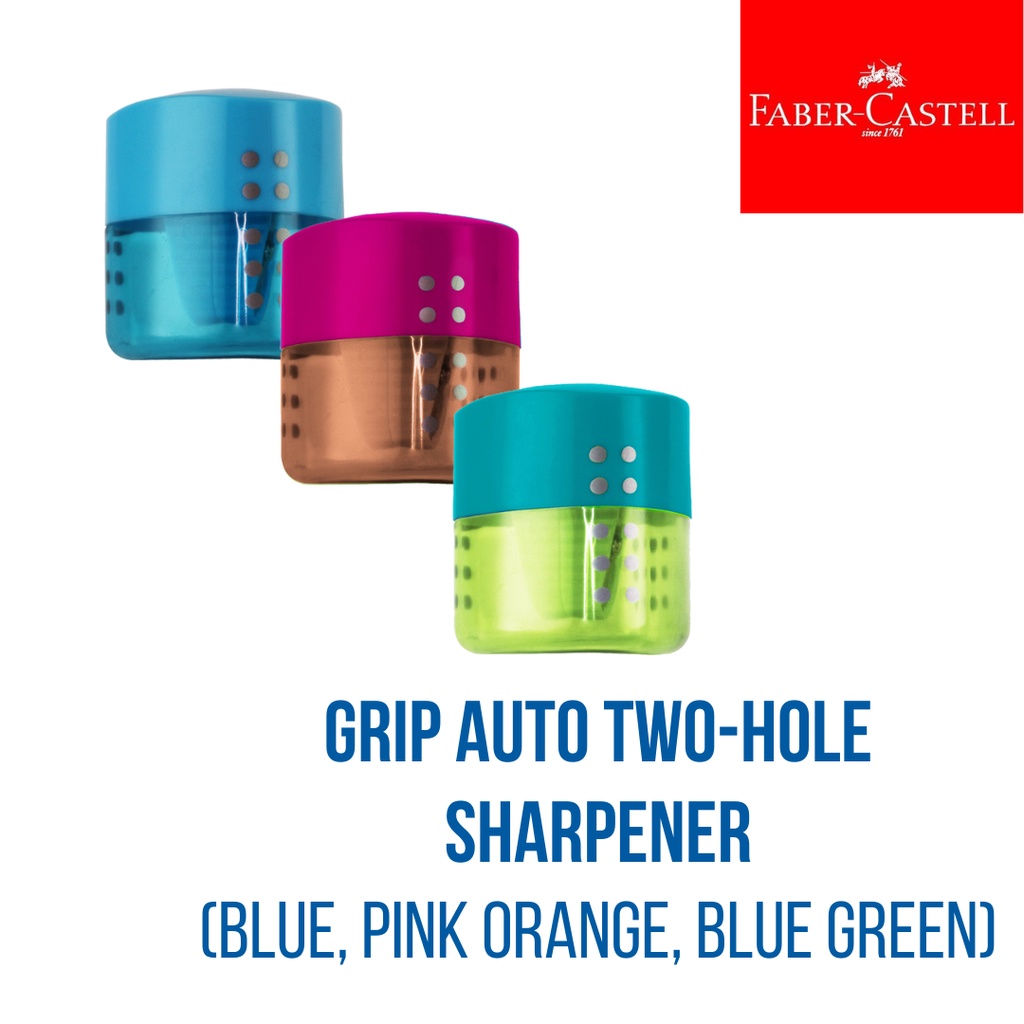FaberCastell 2Hole Grip Auto Sharpener Shopee Philippines