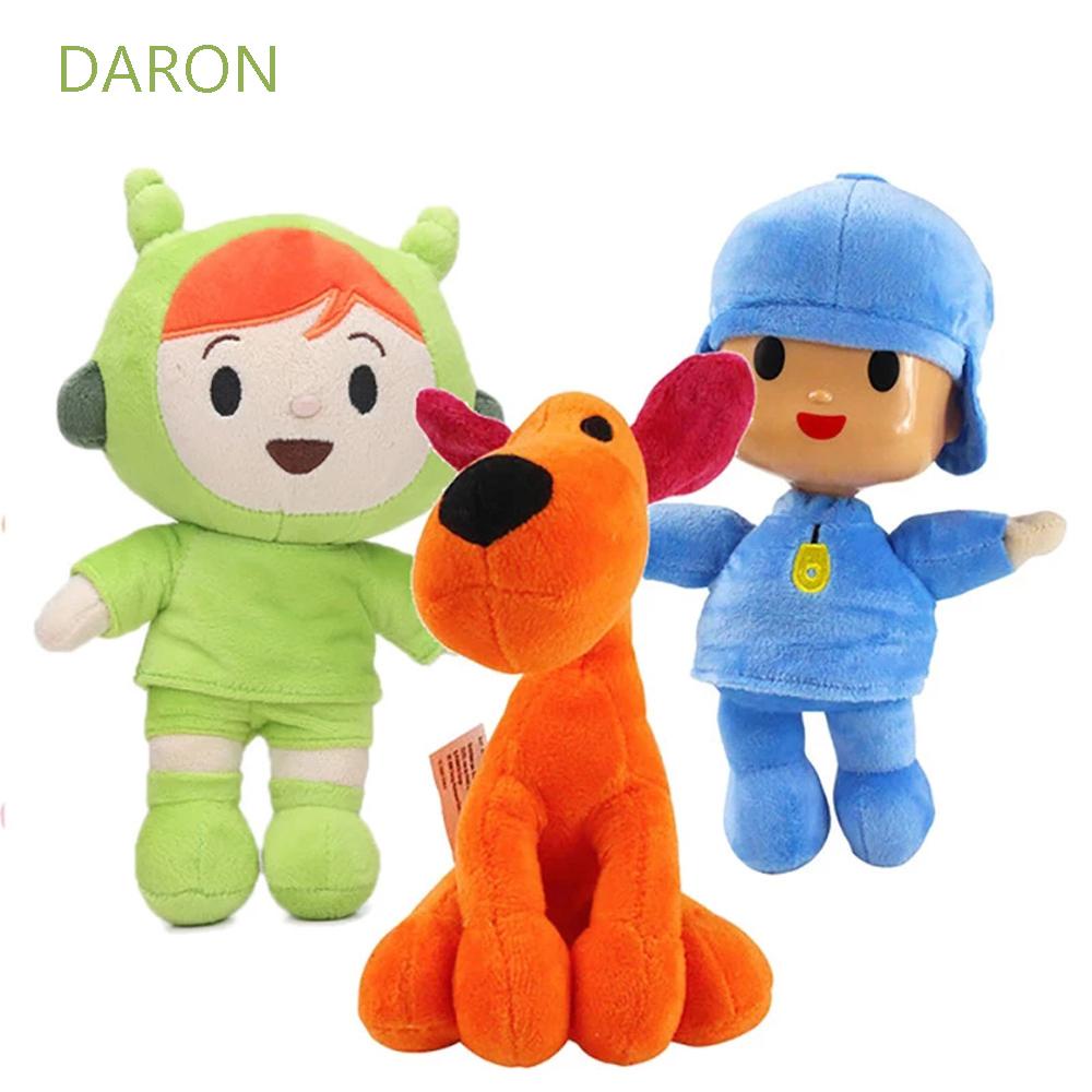 DARON Soft Pocoyo Plush Stuffed 16 30cm Sleepy Bird Stuffed Doll Gift Elly Pato Loula Nina Elephan