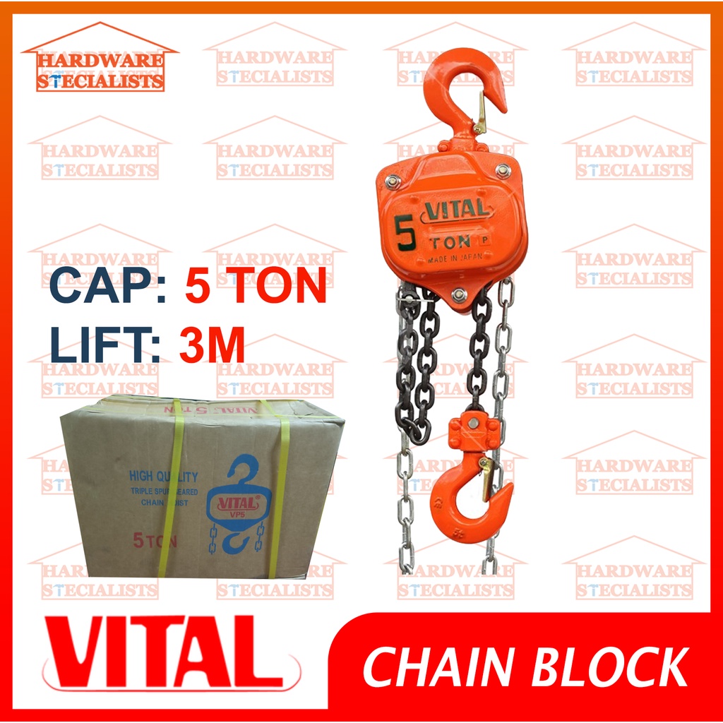 Vital Chain Block 5 TON Japan Original Authentic Shopee Philippines