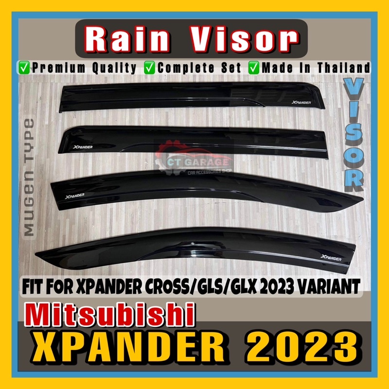 Mitsubishi XPANDER 2023 RAIN VISOR (xpander 2023 accessories) xpander