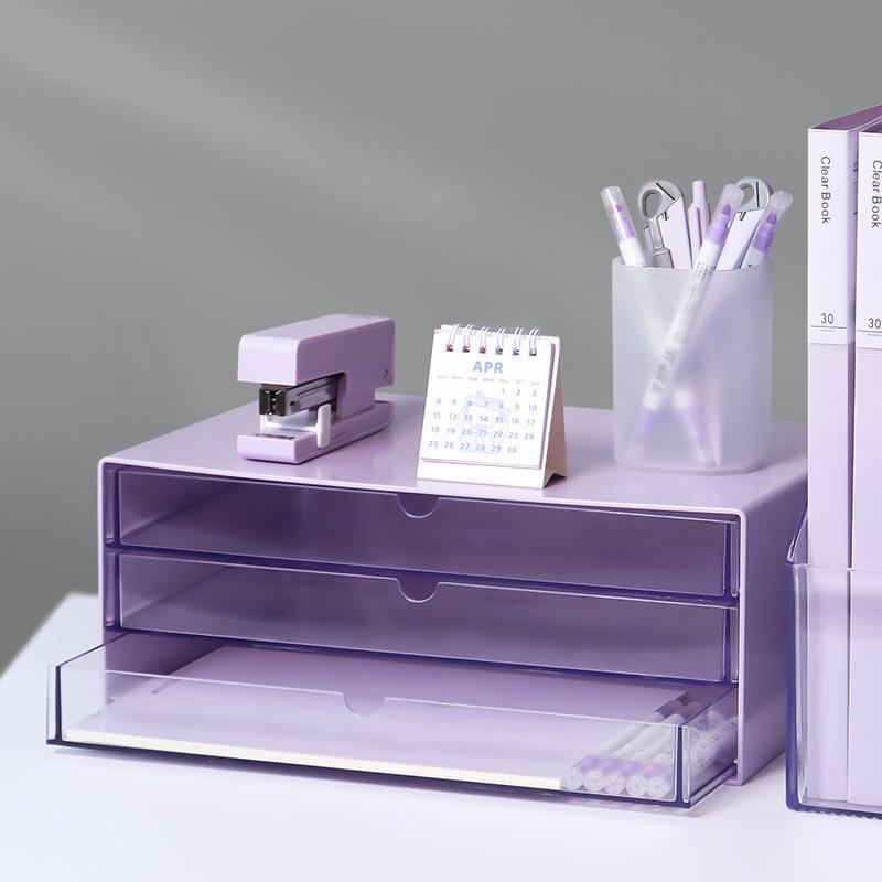 INS Morandi A4 File Cabinet Student Dormitory 3-Layer Small Object ...