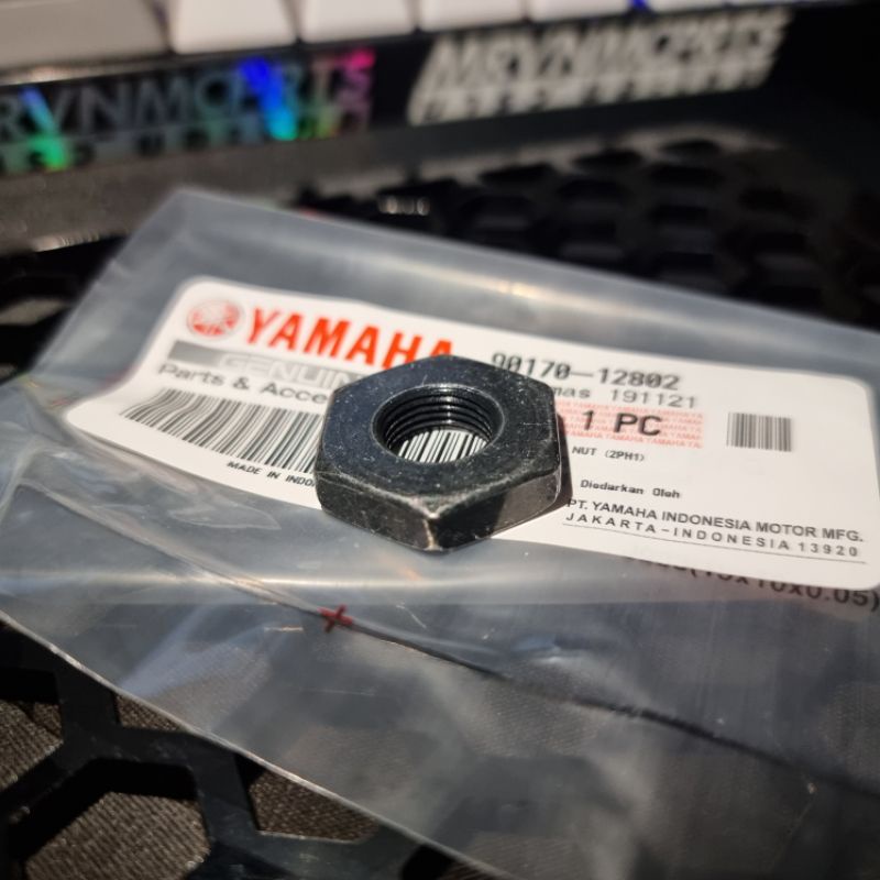 Yamaha Genuine Clutch Bell Nut 9017012802 (Aerox/Nmax/M3) Shopee