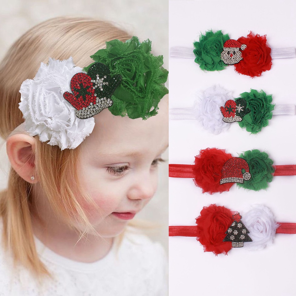 Baby girl deals christmas hair accessories