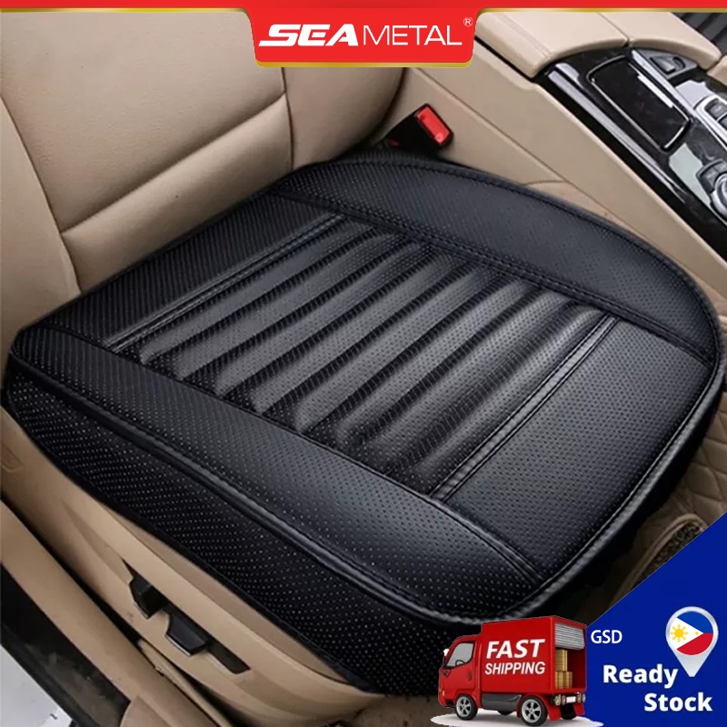 SEAMETAL Leather Seat Cover for Car Seatcover Universal Auto Seat