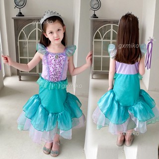 Mermaid dress for 6 year old best sale