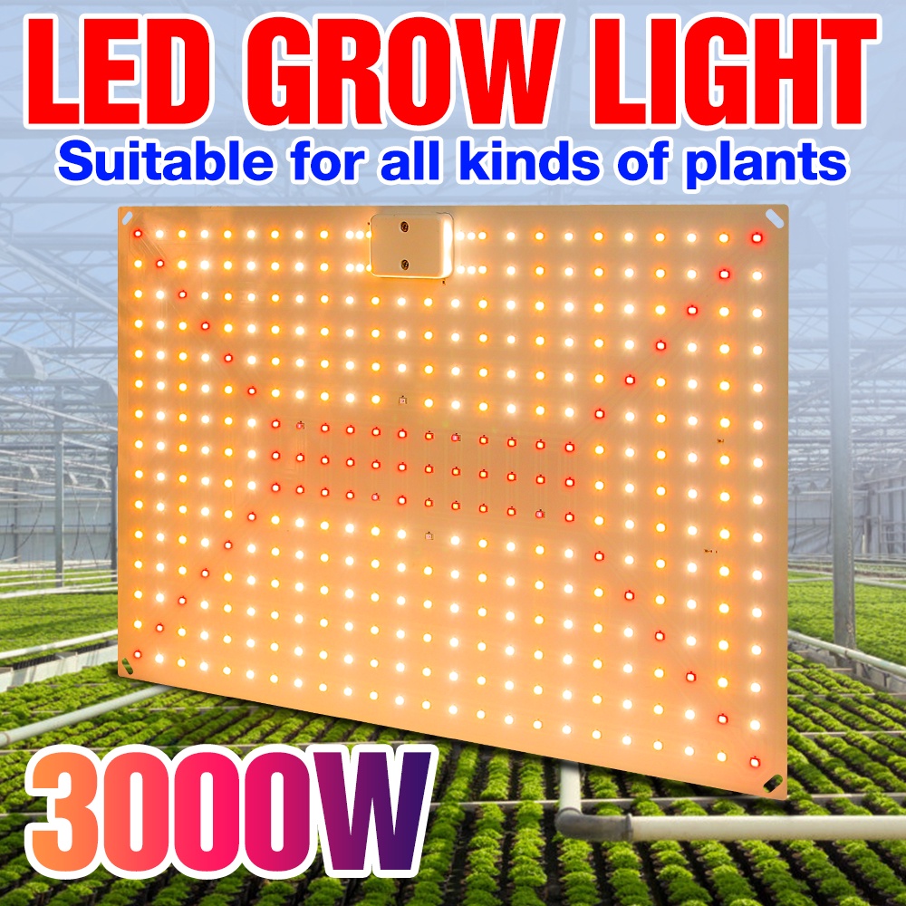 3000W Plant Grow Light LED Full Spectrum Phytolamp 220V Plant Quantum ...
