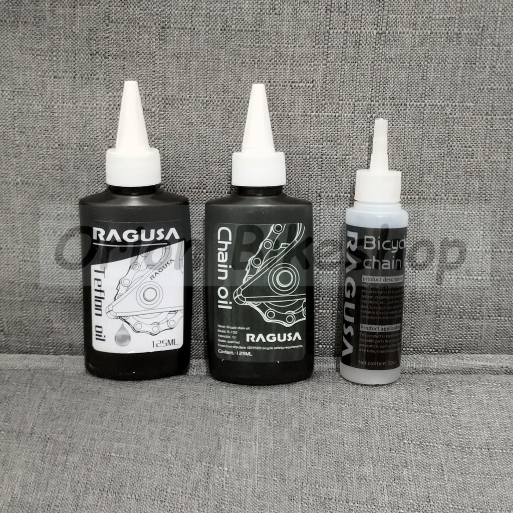 Ragusa Chain Oil MTB Teflon Chain Lube 125ml Bike Chain Lubricant 50ml Shopee Philippines