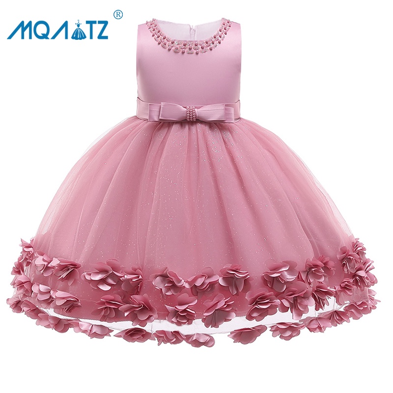 MQATZ Petal Dress Girl Kids Dresses For Girls Children Clothing Lace ...