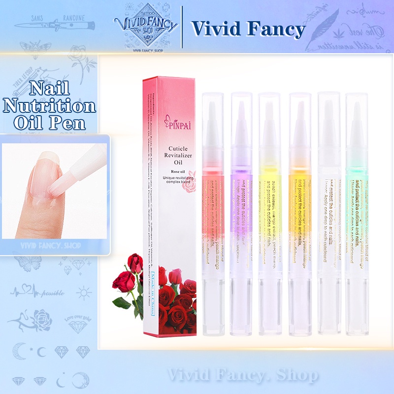 [Vivid Fancy] Nail Nutrition Oil Pen Cuticle Revitalizer Oil Nail Care