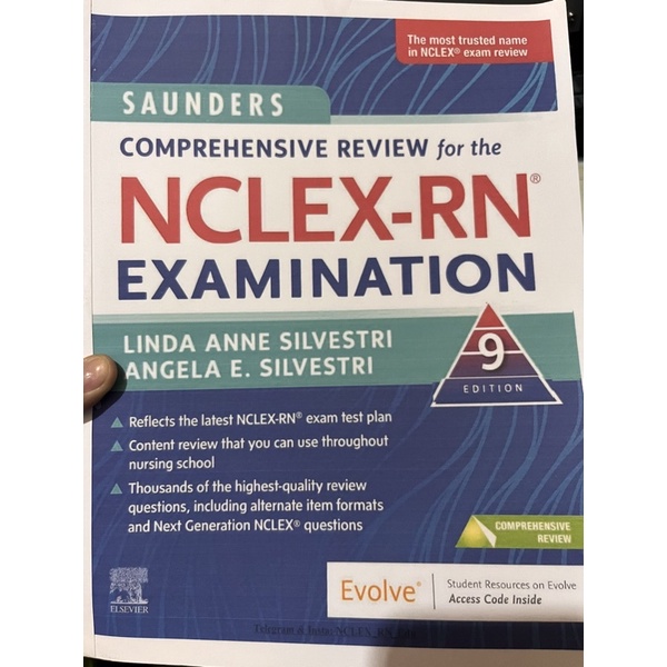 Nclex Rn 9th edition/Saunders Q&A(Colored/Bnw) | Shopee Nclex Rn 9th edition/Saunders Q&A(Colored/Bnw) | Shopee