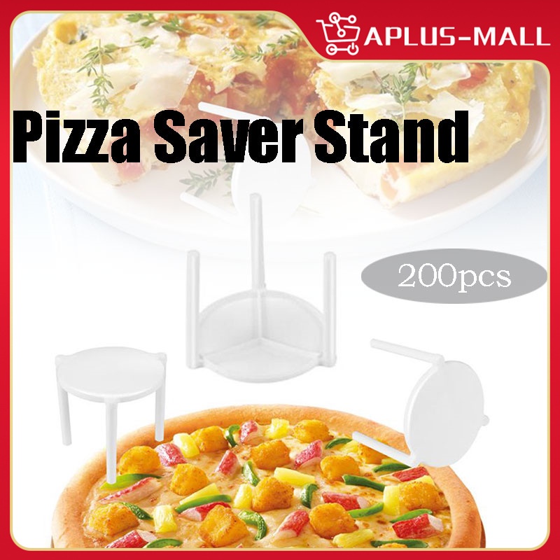 200pccs/set Pizza Saver Stand Pizza Box Tripod Stack Fixing Rack White ...