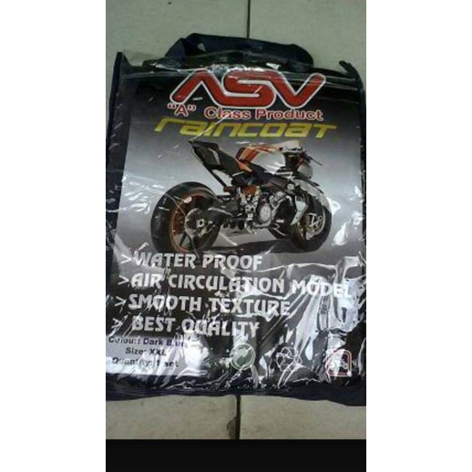 ASV thick raincoat size XXL with English label | Shopee Philippines