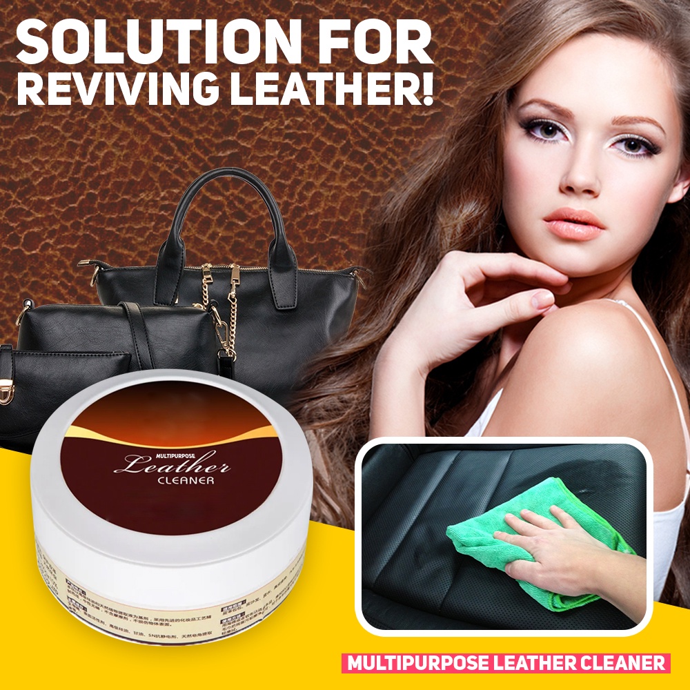 Multipurpose Leather Refurbishing Magic Cleaner and Polisher Cream