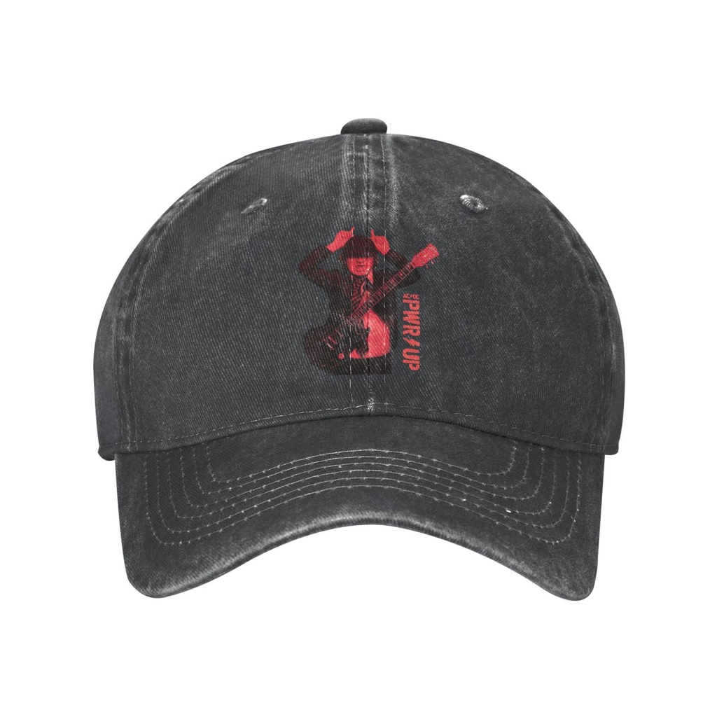 Street Style Cowboy Cap Ac Dc Angus Pwr Up Trend Printing Series ...