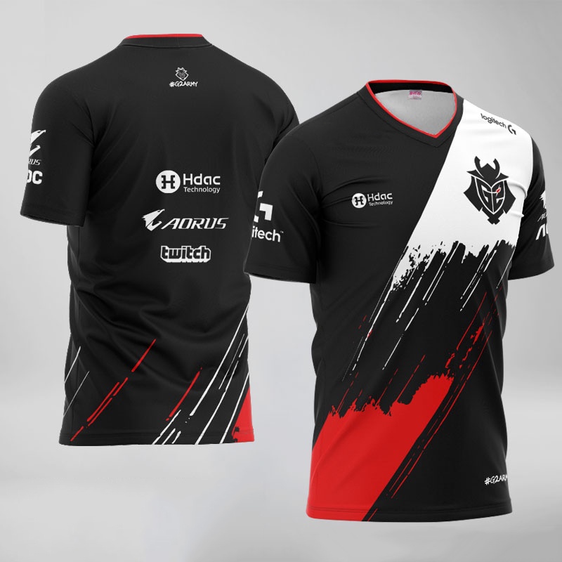 New G2 Esports Team Uniform T Shirt 2020 LOL CSGO Gaming Player Kunden ...