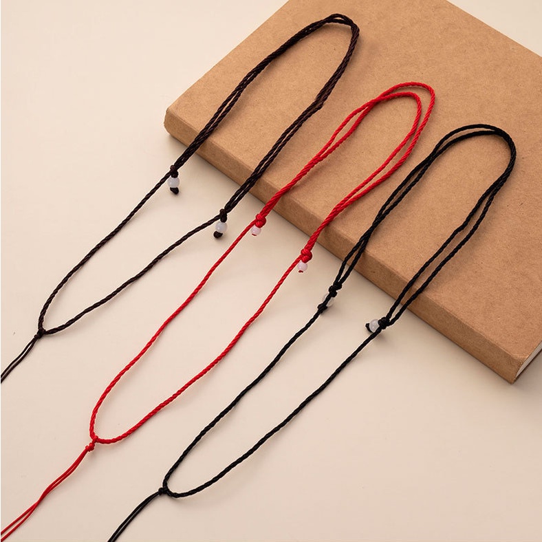 10 pcs Adjustable Knitting Necklace Rope DIY Necklace Material Handmade ...