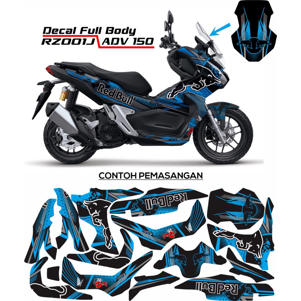 Striping Full Body Adv Decal Full Body Adv Variation Full Body Adv Shopee Philippines