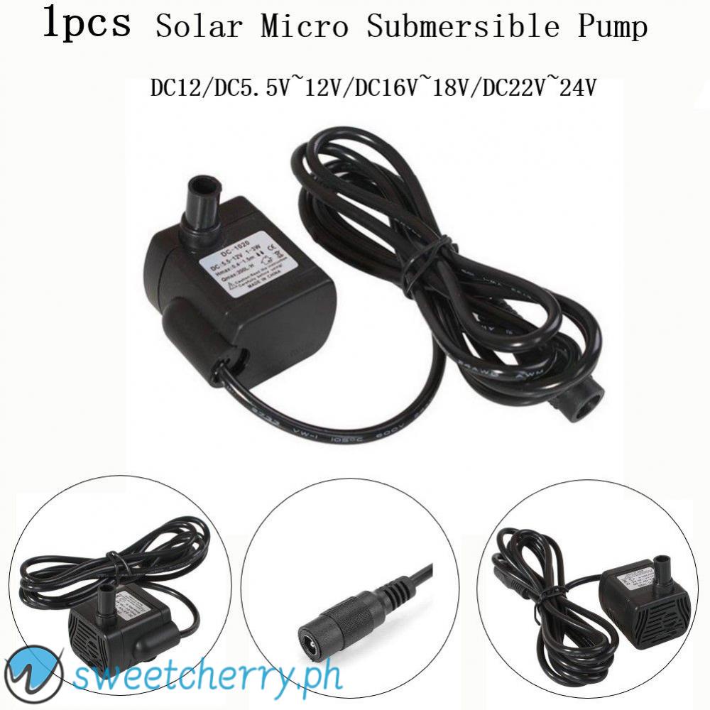 Solar Power Amphibious Small Submersible Water Pump for Aquarium ...