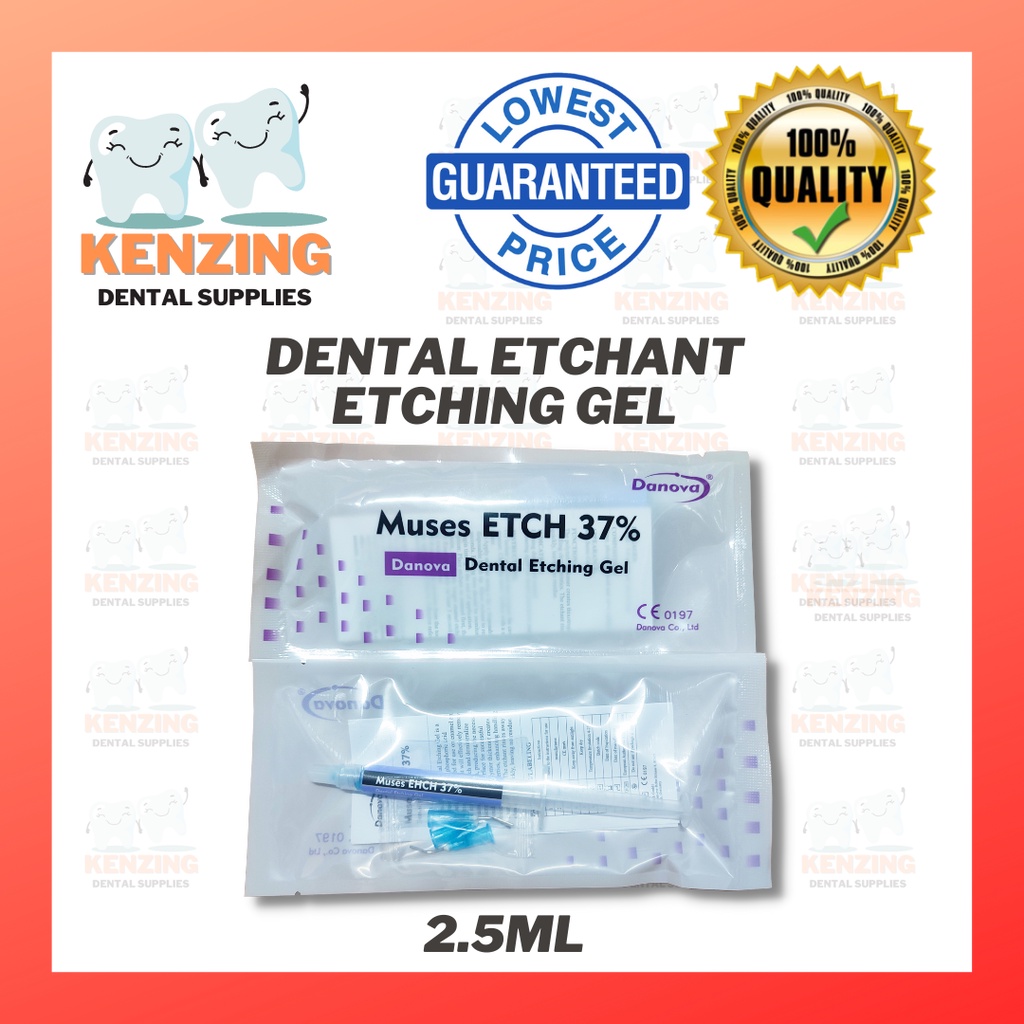 Muses Etch 37 Dental Etchant Etching Gel 2.5ml Shopee Philippines