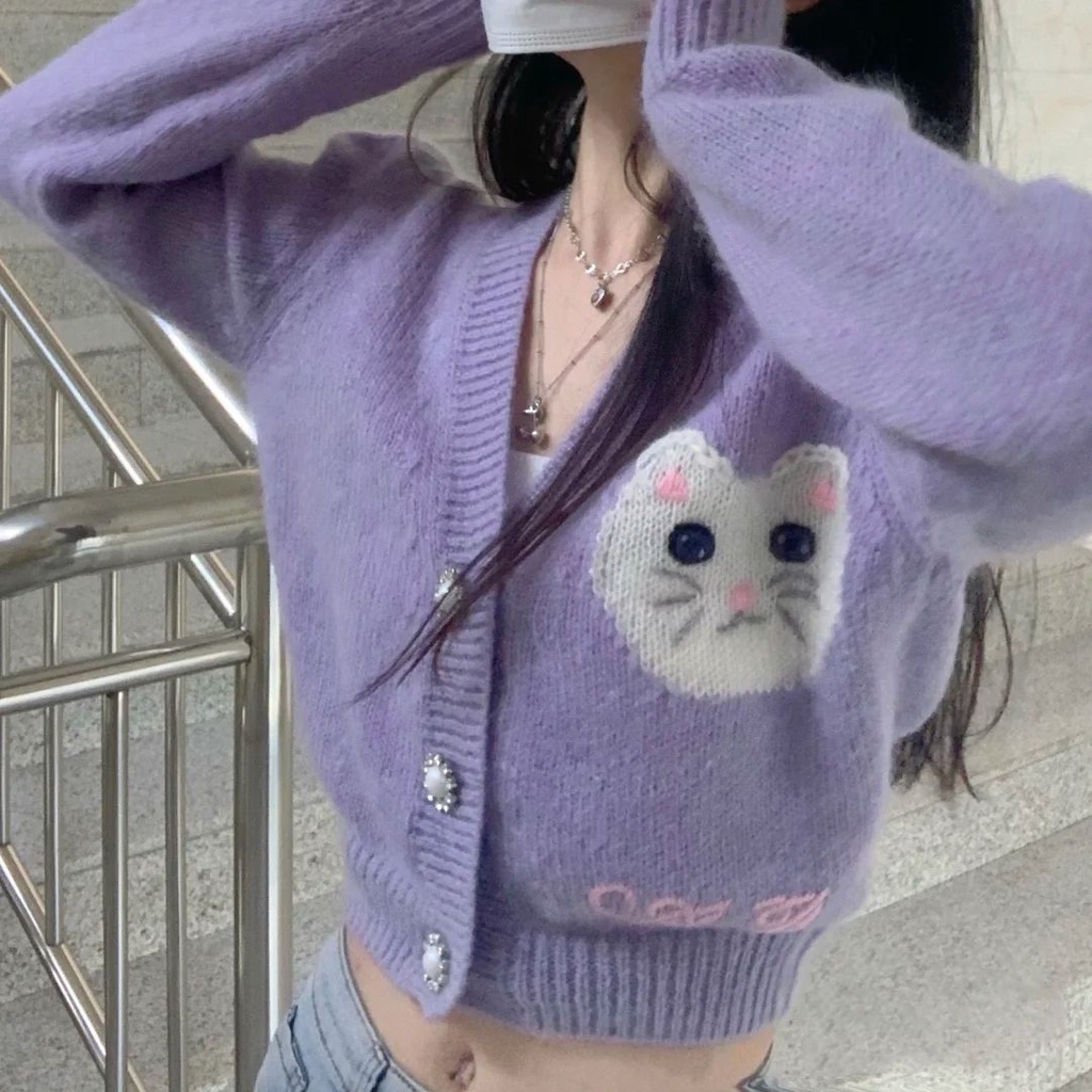 Cat sweater hot sale for women