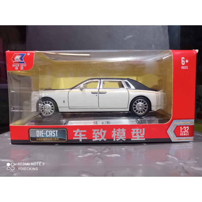 Che Zhi Diecast (Sound & Light) Rolls Royce Phantom White Shopee