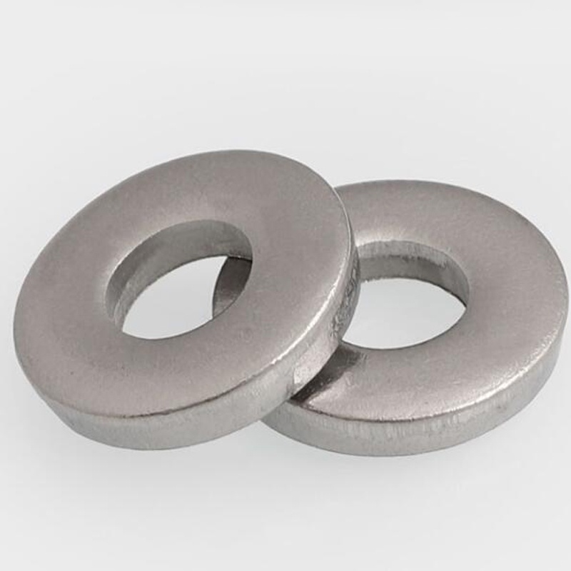50-Pack M6 Stainless Steel Flat Washers - 12mm OD, 304 Black Finish For Bolts & Screws