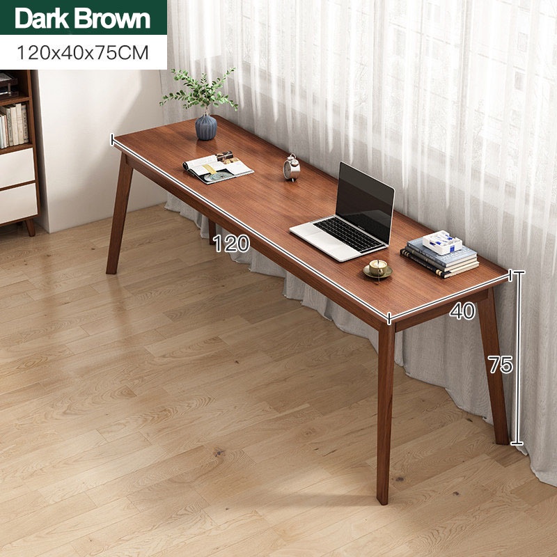 【Double Table】160CM Study Table Wooden Long Table Computer Table Modern ...