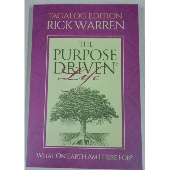 Purpose Driven Life Tagalog Edition. Shopee Philippines