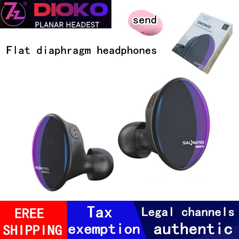7HZ Dioko 14.6mm Planar Diaphragm Driver In Ear Earphone HiFi Music ...