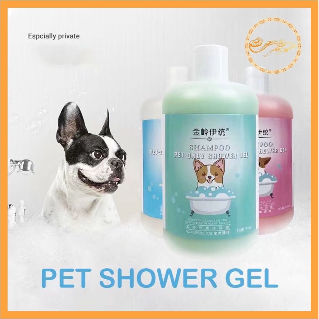 Pet shower gel for dogs and cats, Dog and cat shampoo Pet shower