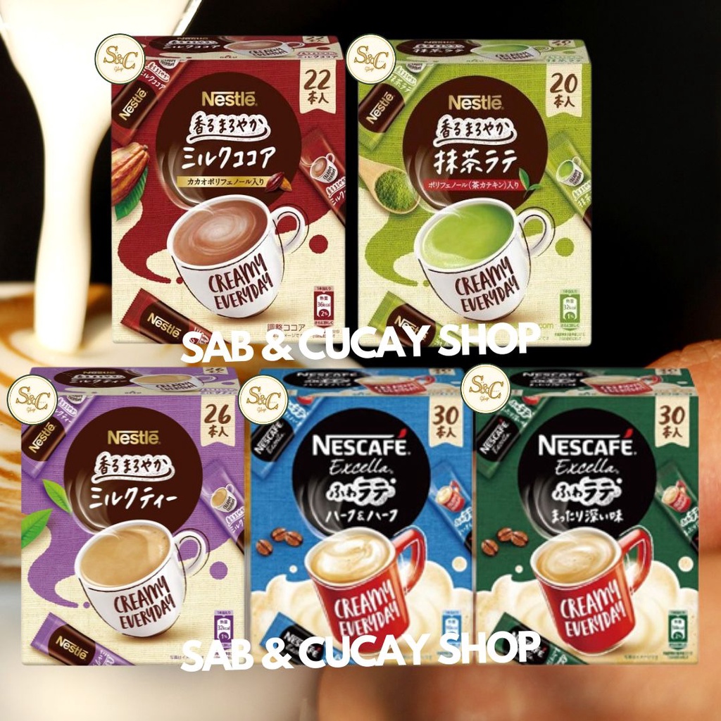 Nestle Creamy Everyday Nescafe Excella Japan Coffee 1 BOX Shopee Philippines