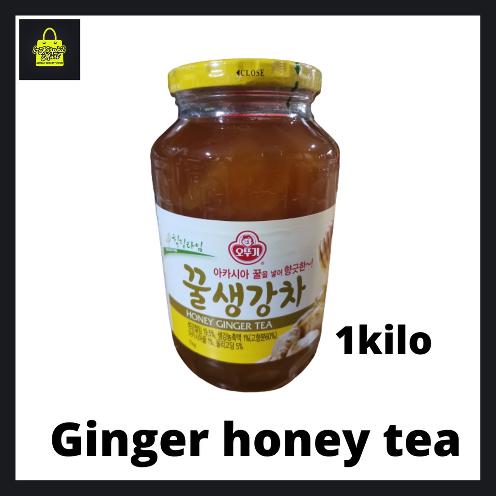 salabat ginger tea Ottogi Korean Honey Ginger Tea 1kg Shopee Philippines