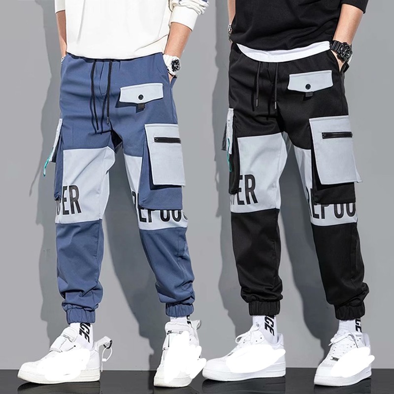 SHALOM Cargo Jogger Pants Trendy Korean Unique Style Fashionable For ...