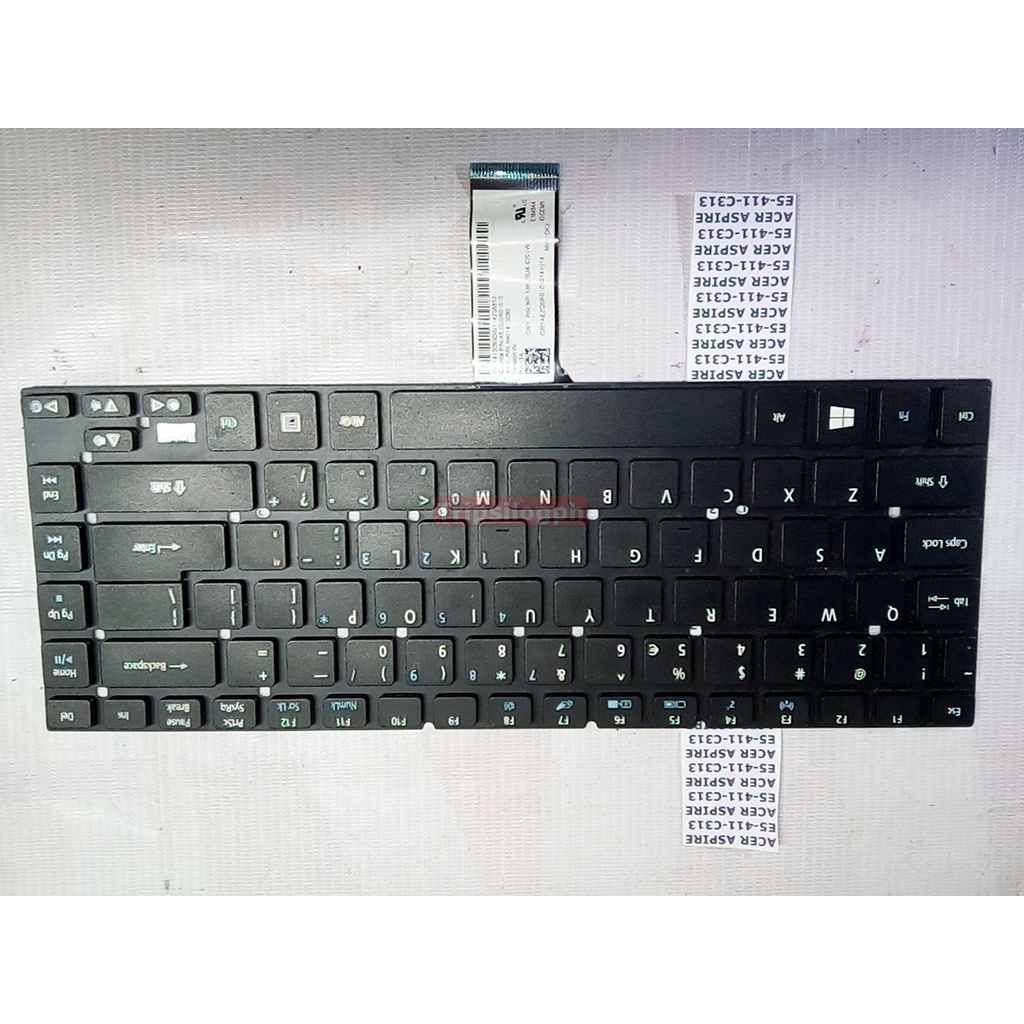 Laptop Parts ACER ASPIRE E5 411 C313 C8MA KEYBOARD Shopee Philippines