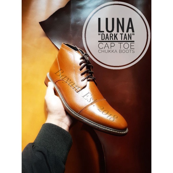 Bayani Chukka Captoe Boots LUNA for Men