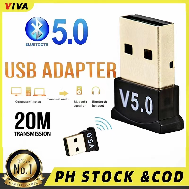 Usb Wireless Bluetooth Adapter 5.0 Audio Receiver Transmitter for