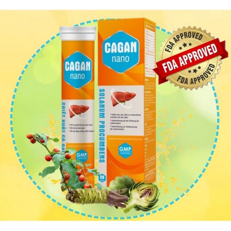Cagan Nano Health Supplement Effervescent Tablets | Shopee Philippines
