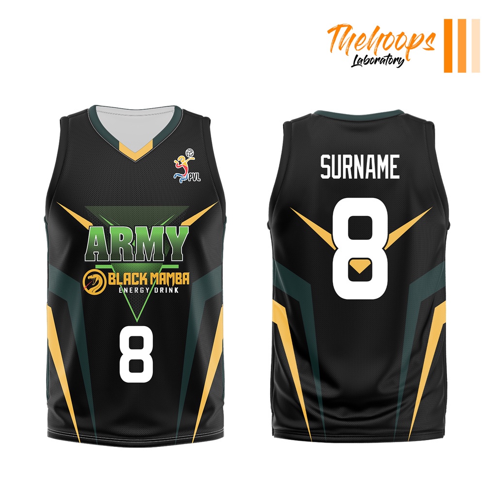 Jersey Army THL X PacifictownArmy Black Mamba 2022 Energy Drink Full