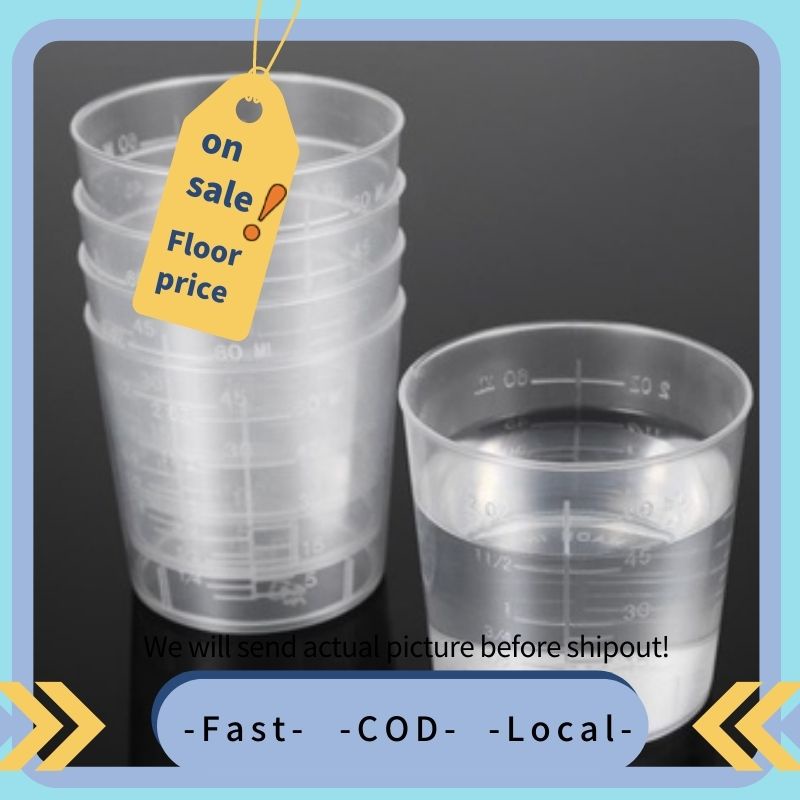 New Plastic Measuring Cup Laboratory Beaker Graduated Cup Water Scale  Bottle Kitchen Baking Supplies Measurement Tool