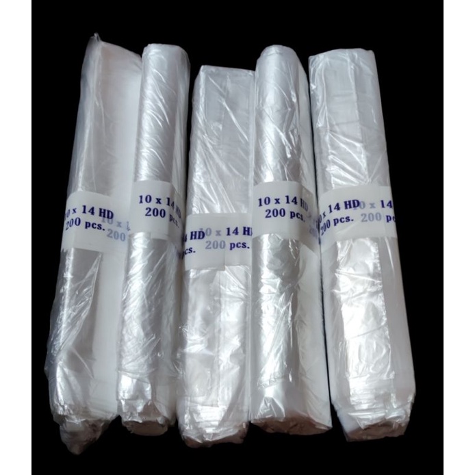 200 pcs/ roll plastic labo 10x14 inches pang 2 kilos | Shopee Philippines
