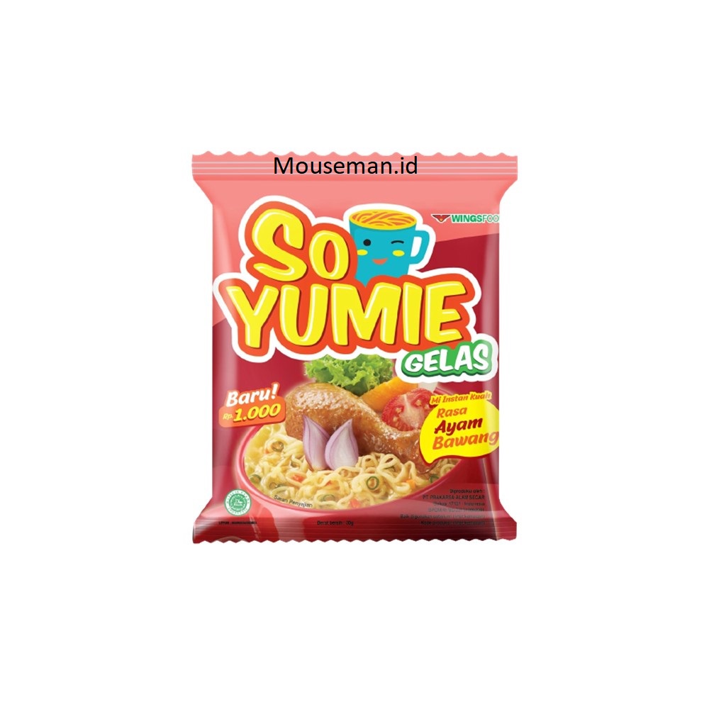 So YUMIE Glass Noodles instant Chicken Onion Flavor 30gr Shopee
