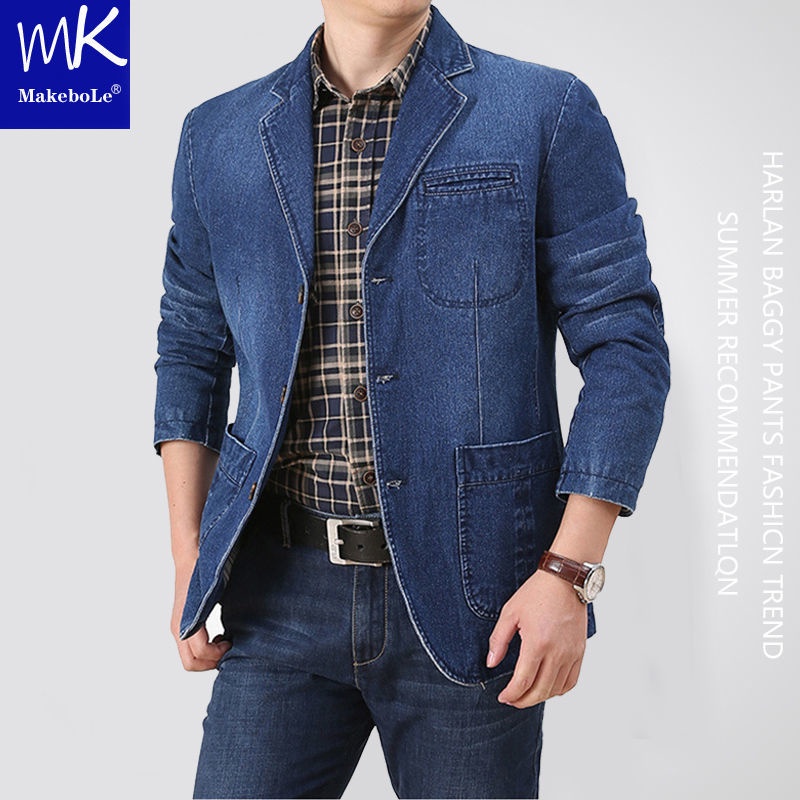 saferido      -shop suits men Casual Suit Jacket Men's Spring and Autumn Wide Songbang Chuangwei Shoulder Pad Light Business Single Suit Jacket