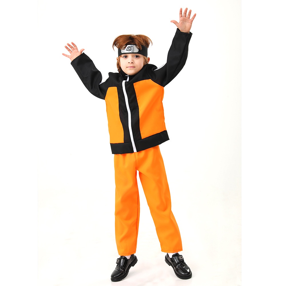 Naruto Costume Children Generation Clothes Halloween cosplay Anime