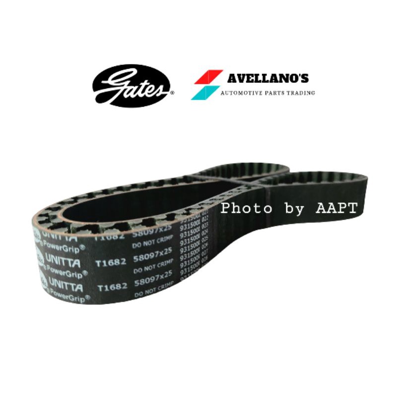 GATES T1682 TIMING BELT FOR TOYOTA INNOVA,FORTUNER,HILUX,HIACE '05'15