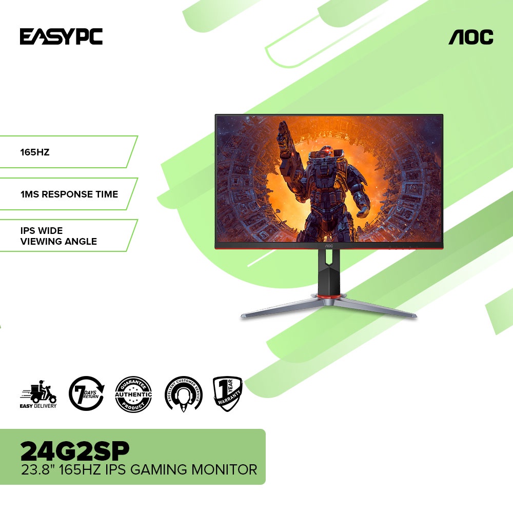 Game One - AOC 24G2SP 23.8 IPS Gaming Monitor [165Hz] - Game One PH